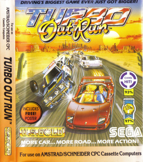 Turbo Outrun by Sega