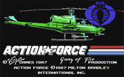 Action Force Commodore 64 Loading Screen