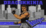 Dragon Ninja Commodore 64 Loading Screen