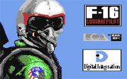 F-16 Combat Pilot Commodore 64 Loading Screen