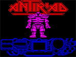 Antiriad : The Sacred Armour Of ZX Spectrum Loading Screen