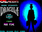 Dracula ZX Spectrum Loading Screen