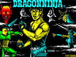 Dragon Ninja ZX Spectrum Loading Screen