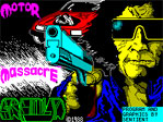 Motor Massacre ZX Spectrum Loading Screen
