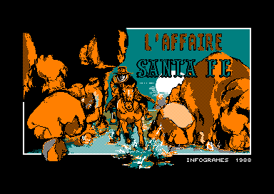 L`Affaire Santa Fe for the Amstrad CPC