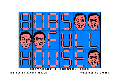 Bobs Full House for the Amstrad CPC