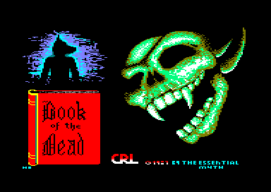 Book of the Dead for the Amstrad CPC