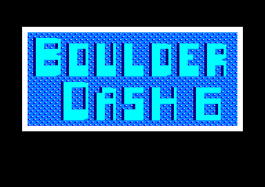 Boulderdash 6 for the Amstrad CPC