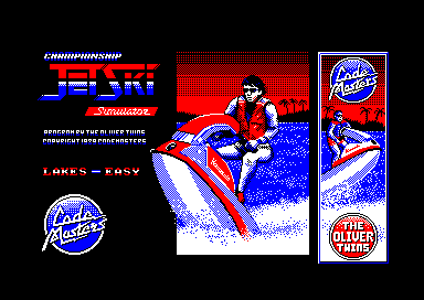 Championship Jetski Simulator for the Amstrad CPC