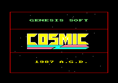 Cosmic for the Amstrad CPC