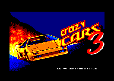 Crazy Cars 3 for the Amstrad CPC