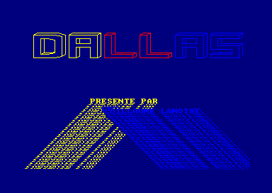 Dallas for the Amstrad CPC