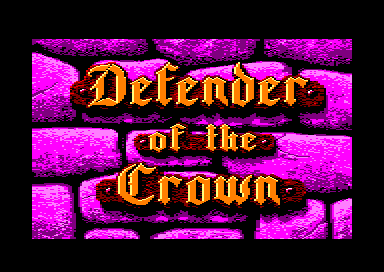 Defender of the Crown for the Amstrad CPC