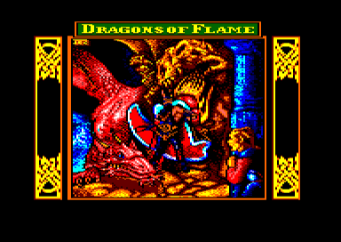 Dragons of Flame for the Amstrad CPC