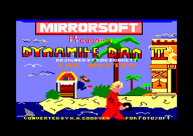 Dynamite Dan 2 for the Amstrad CPC