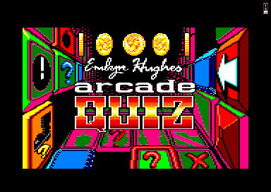 Emlyn Hughes Arcade Quiz for the Amstrad CPC