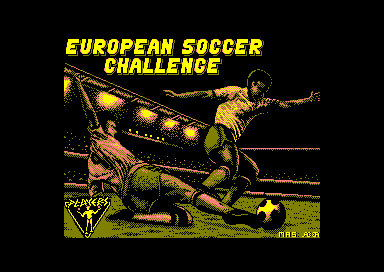 European Soccer Challenge for the Amstrad CPC