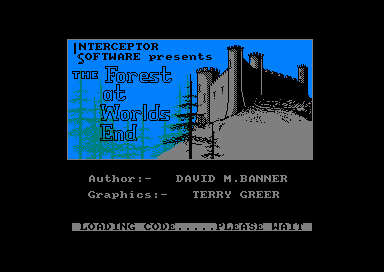 Forest at worlds end : The for the Amstrad CPC
