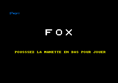 Fox for the Amstrad CPC