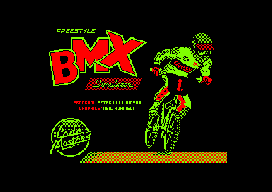 BMX Freestyle for the Amstrad CPC