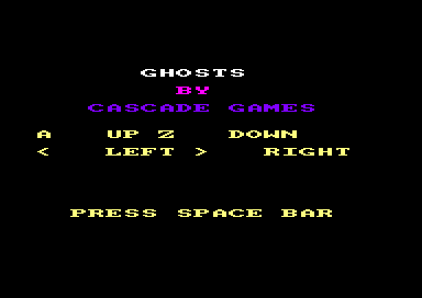 Ghosts for the Amstrad CPC