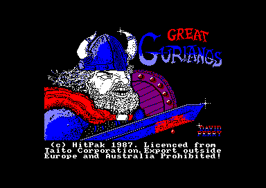 Great Gurianos for the Amstrad CPC