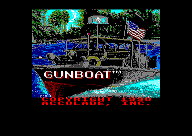 Gunboat for the Amstrad CPC