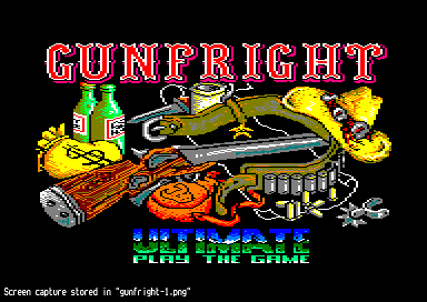Gunfright for the Amstrad CPC