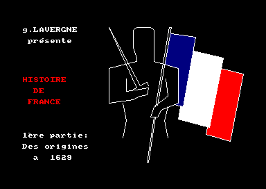 Histoire De France for the Amstrad CPC