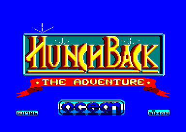 Hunchback : The adventure for the Amstrad CPC