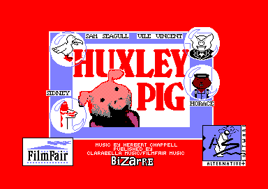 Huxley Pig for the Amstrad CPC