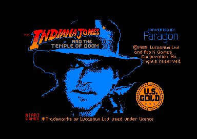 Indiana Jones And The Temple of Doom for the Amstrad CPC