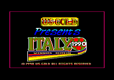 Italy 90 : Winners Edition for the Amstrad CPC