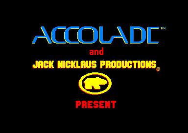 Jack Nicklaus Golf for the Amstrad CPC