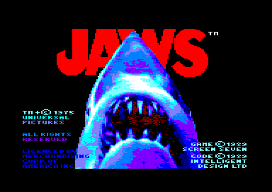 Jaws for the Amstrad CPC