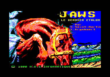 Jaws : Le Dernier Etalon for the Amstrad CPC