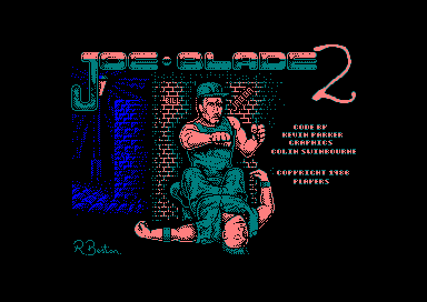 Joe Blade 2 for the Amstrad CPC