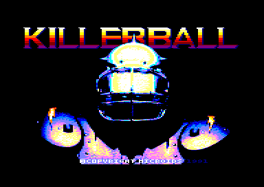 Killerball for the Amstrad CPC