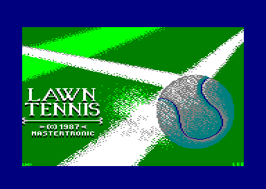 Lawn Tennis for the Amstrad CPC