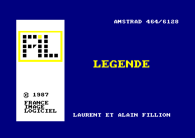 Legende for the Amstrad CPC