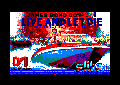 Live And Let Die for the Amstrad CPC