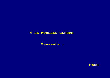 Le Moullec Claude for the Amstrad CPC