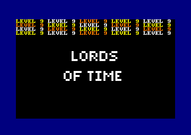Lords of Time for the Amstrad CPC