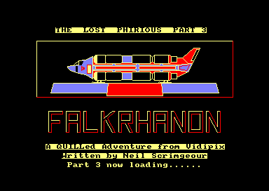 The Lost Phirious : Part 2 - Falkrhanon for the Amstrad CPC