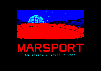 Marsport for the Amstrad CPC