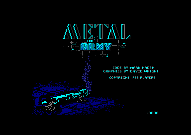 Metal Army for the Amstrad CPC