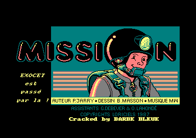 Mission for the Amstrad CPC