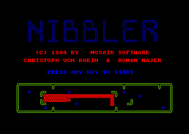 Nibbler for the Amstrad CPC