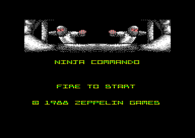 Ninja Commando for the Amstrad CPC
