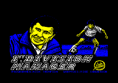 1st Division Manager for the Amstrad CPC